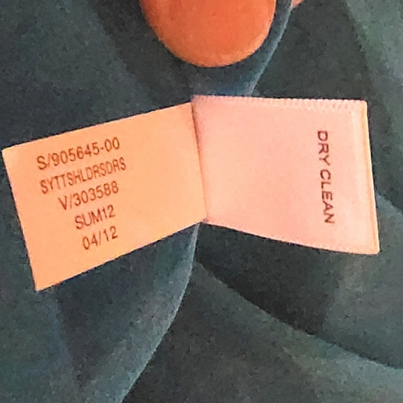 Banana Republic/Trina Turk 100% Silk One-Shoulder Mini Dress - Picture 7 of 7